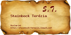Steinbock Terézia névjegykártya
